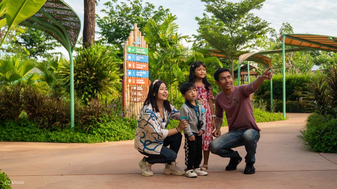 Vé Vào Cửa Cả Ngày | Angkor Wildlife & Aquarium